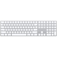 Apple Magic Keyboard with Numeric Keypad English- Keyboard - Bluetooth - silver