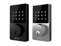 Nexxt Solutions Connectivity - Smart doorlock Gray - Material: Polycarbonate composed of a zinc alloy