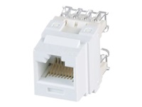 Panduit NetKey Punchdown Jack Module Modular insert RJ-45 - white - for P/N: SP688-C