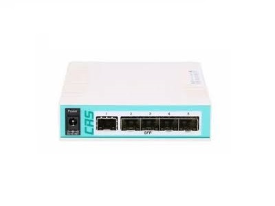 Mikrotik CRS106-1C-5S Router/Switch 4xSFP + 1xSFP/GigE (Combo)