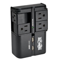 Tripp Lite Surge 4 Outlet 3.4A USB Charger Tablet Smartphone Ipad Iphone - Protector contra sobretensiones - 15 A