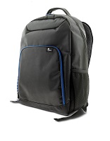 Xtech Bkpk Notebook-15.6" Black with zipper in Blue XTB-211