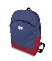 Xtech Sori XTB-500 Mochila escolar para laptop 15.4" - Durable poliéster - Color Azul y rojo
