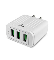 Xtech - Power adapter - 3 USB Wall Charger