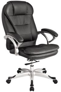 Xtech Chair Exec Black/Steel w/arm
