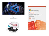 KIT MONITOR 27" 2K XIAOMI + LICENCIA MICROSOFT + EAR BUDS
