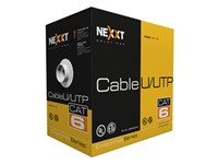 Nexxt Enterprise Cat6 U/UTP Cable 4P 23AWG CM 305m GR