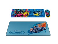 Xtech Stitch mouse y teclado + mouse pad Fantastic 4